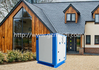 House Heating System 12KW Water Source Heat Pump Combine With Solar Water Heater